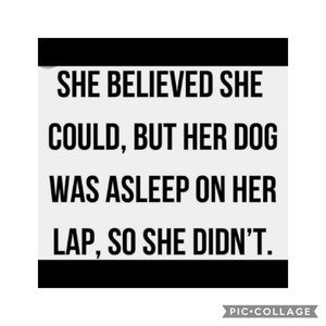 I’m all for inspirational statements...